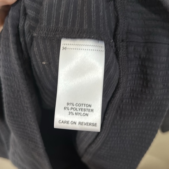 Billy Reid Quilted Half Zip Navy Blue Size m - Picture 6 of 7